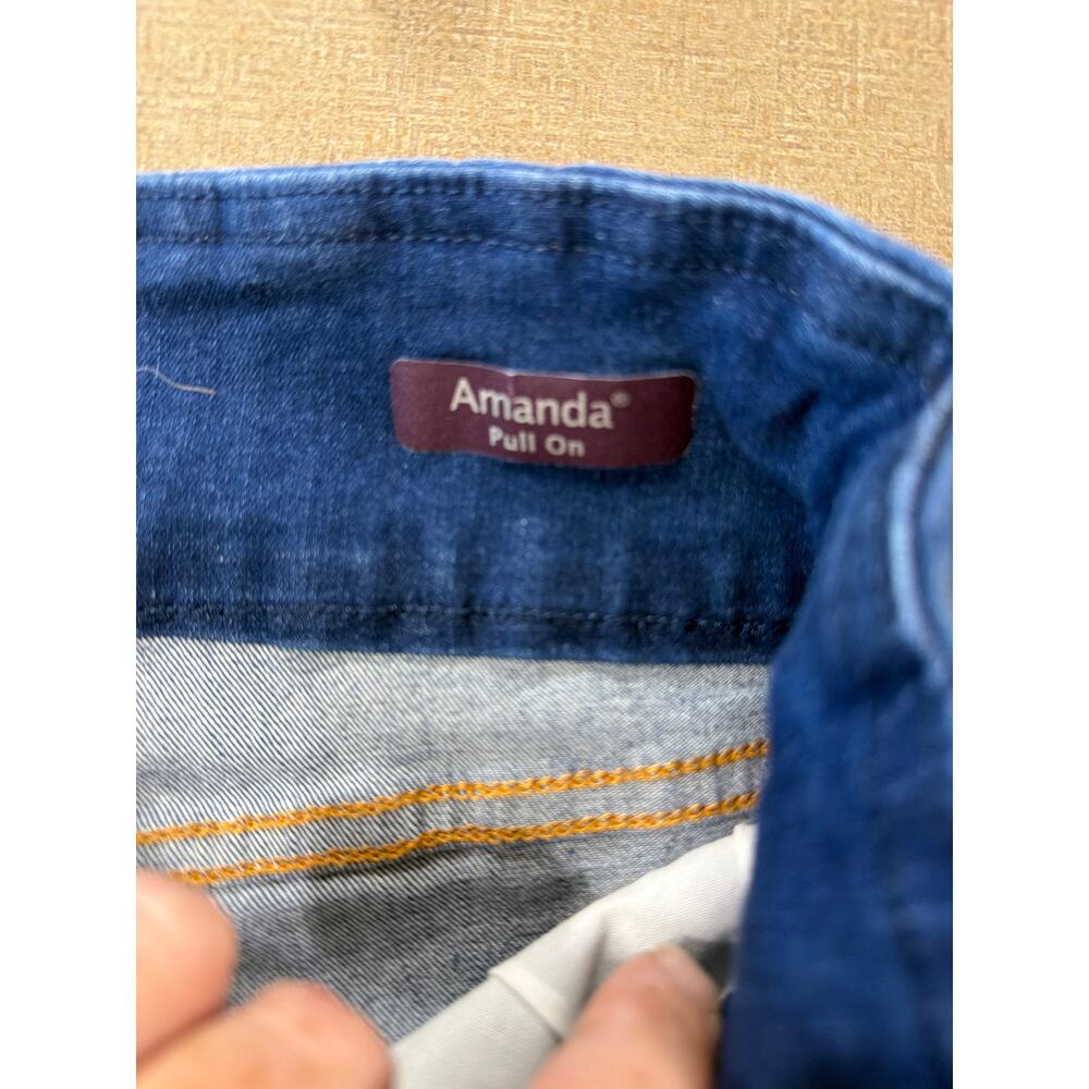 Gloria Vanderbuilt Amanda Pull On Jeans women's size 4 - Picture 5 of 5